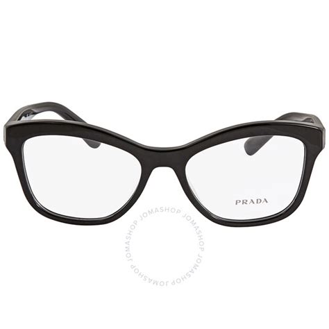 prada pr 29rv 1ab1o1|Prada Black Ladies Eyeglasses PR29RV.